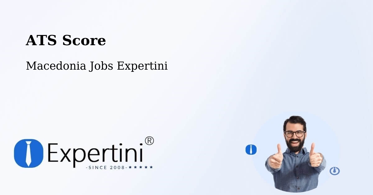 Resume ATS Score & Job Description Match Tool – Lažani - Macedonia Jobs Expertini